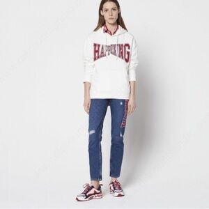NWT SANDRO HOODED SWEATSHIRT size1